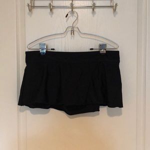 Black Swim Skort